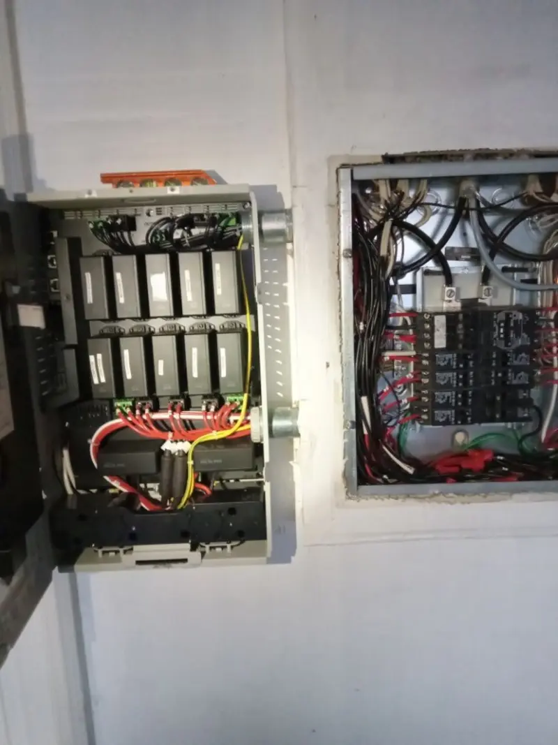 Electrical panel upgrade completed for Security Camera Wiring in East Lampeter